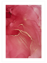 Red & Gold - Art Print